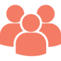 Orange multiple-users-silhouette Orange multiple-users-silhouette